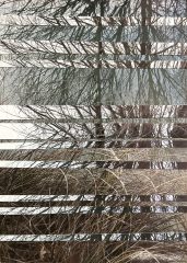 Paysage 1, série Souvenirs Troubles, Edith BASSEVILLE